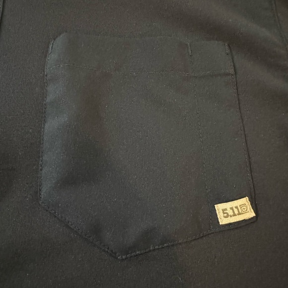 5.11 Tactical Men's Artillery Long Sleeve Shirt Navy Blue Size Medium - Picture 5 of 8